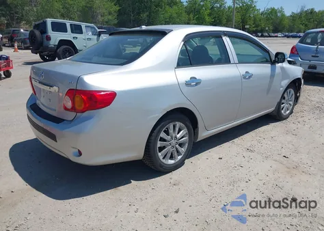 2009 Toyota Corolla Le z USA, uszkodzony, nr VIN 2T1BU40E39C041306